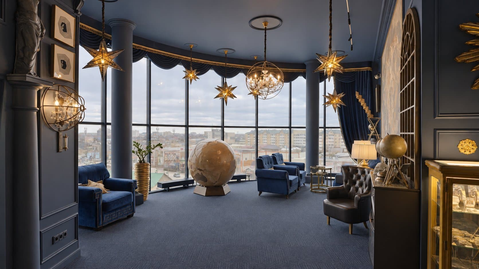 Interior of Sozvezdie Art Hotel